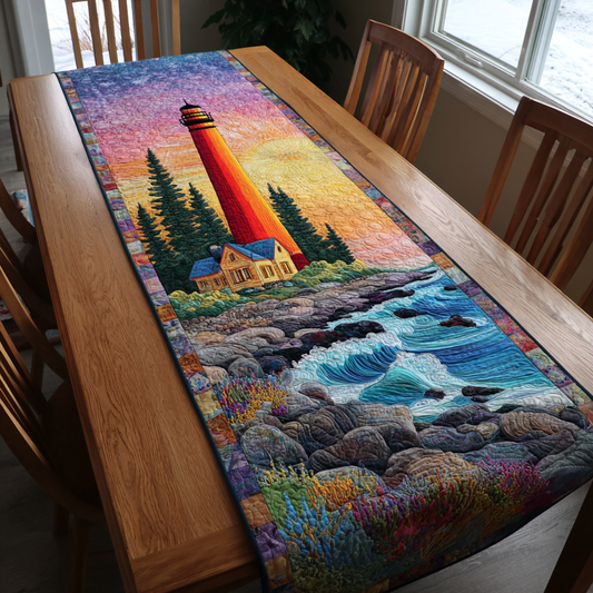Lighthouse Guide Quilted Table Runner NCU0DK8639