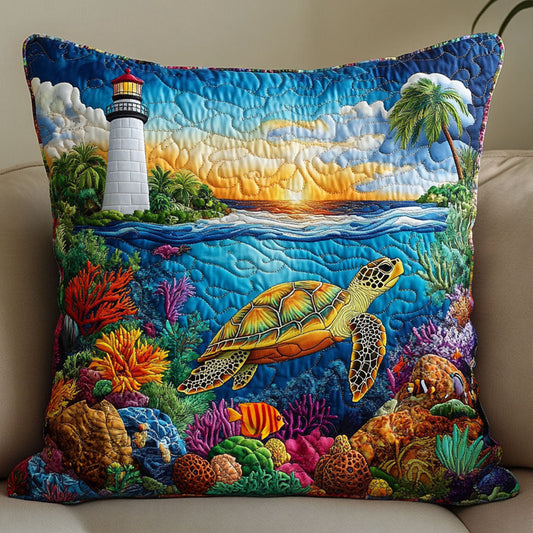 Lighthouse Reef Swim Quilted Pillow Case NCU0NT7058