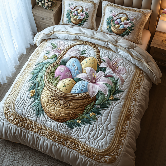 Lily Grace Quilted Bedding Set NCU0DV2395