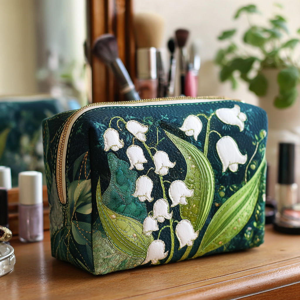 Lily Grace Quilted Makeup Bag NCU0NT10172