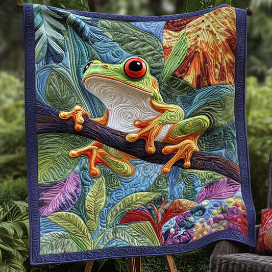 Lily Pad Wonderland Quilted Blanket NCU0PT4666