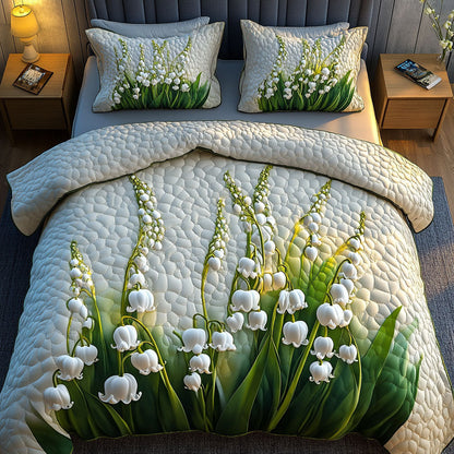 Lily Serenity 3-Piece Quilted Bedding Set NCU0NT6051