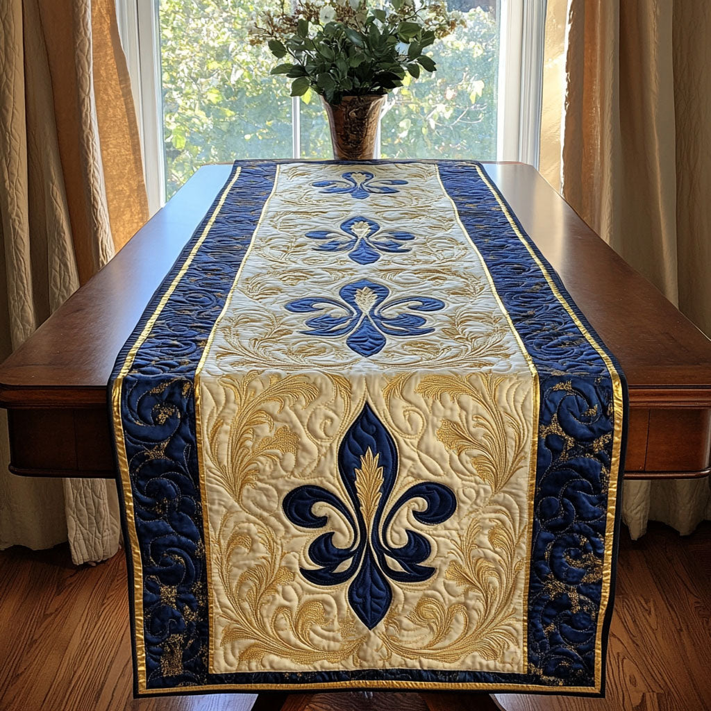 Lily of Kings Quilted Table Runner NCU0PT3646