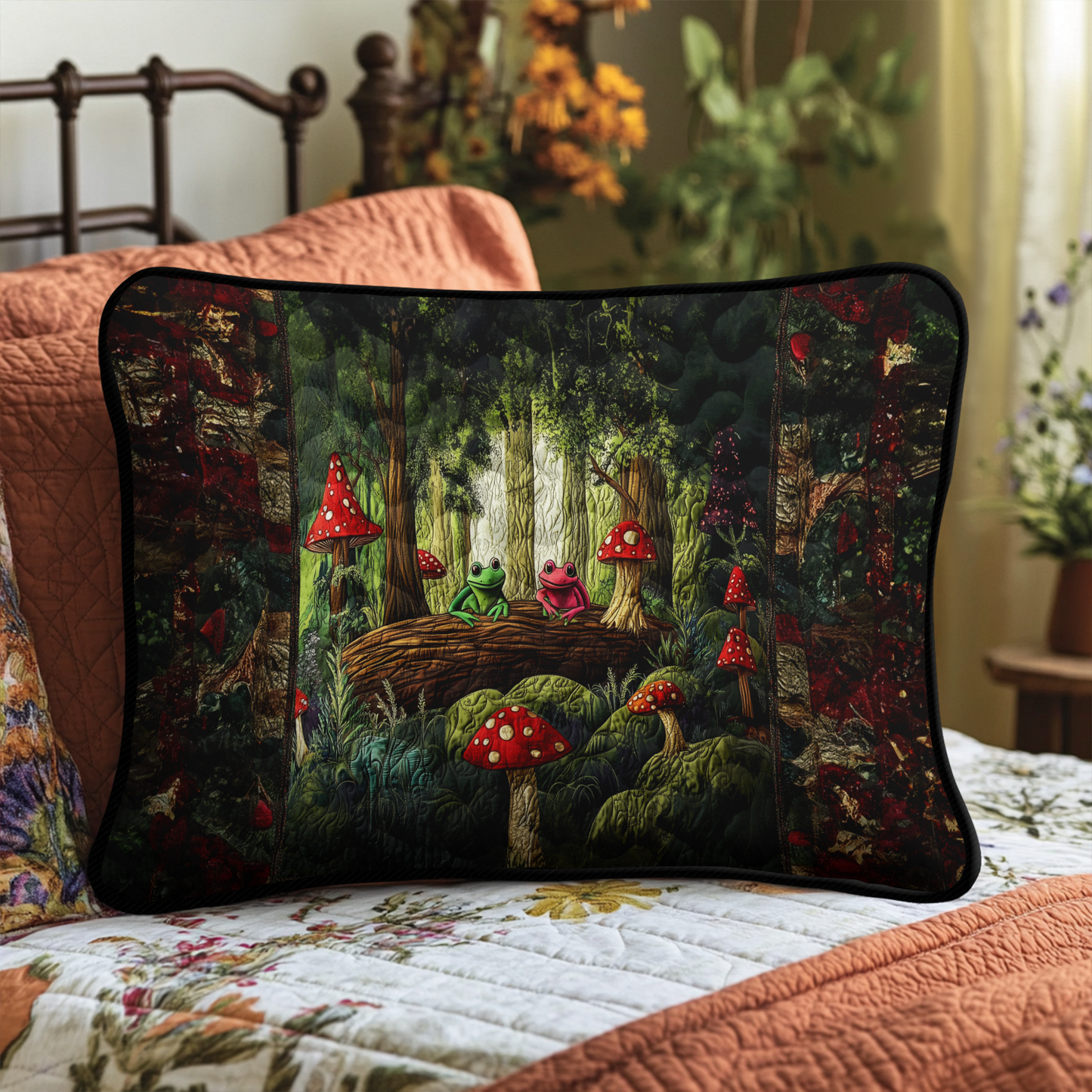 Lilypond Leap Quilted Bedding Pillow Case NCU0DK3943