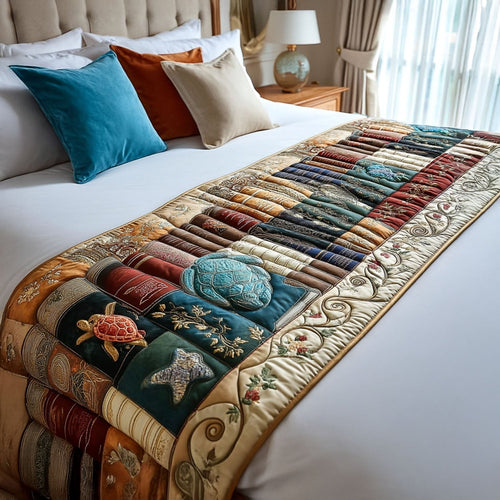 Literary Dreams Quilted Bed Runner NCU0PT8046