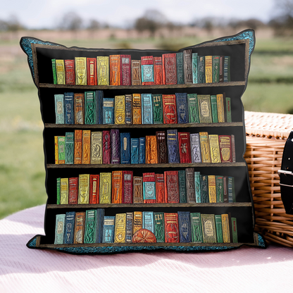 Literary Haven Quilted Pillow Case NCU0DK5300