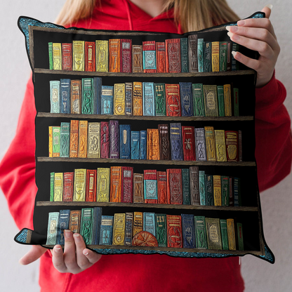 Literary Haven Quilted Pillow Case NCU0DK5300