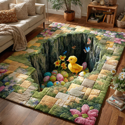 Little Chick Eggs Area Rug NCU0TD2300