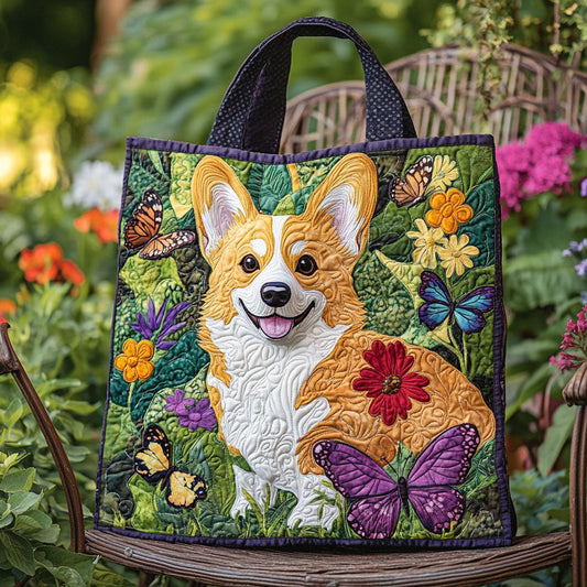 Little Legs Big Heart Quilted Tote Bag NCU0PT9351