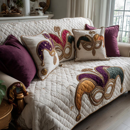Lively Traditions Quilted Sofa Cover NCU0DV9173