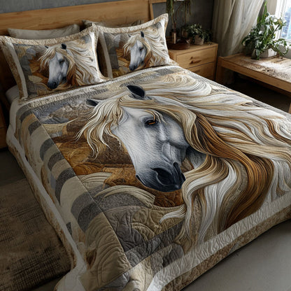Living Freedom 3-Piece Quilted Bedding Set NCU0NT12069