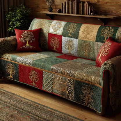 Living Heritage Quilted Sofa Cover NCU0PT11290