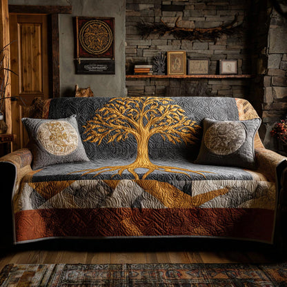 Living Tree Quilted Sofa Cover NCU0DV9191