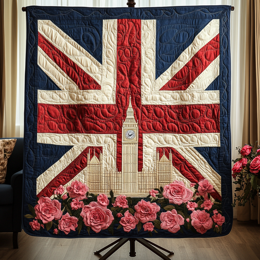 London Roses Quilted Blanket NCU0VH4747