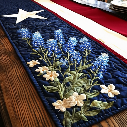 Lone Star Radiance Quilted Table Runner NCU0DV4735