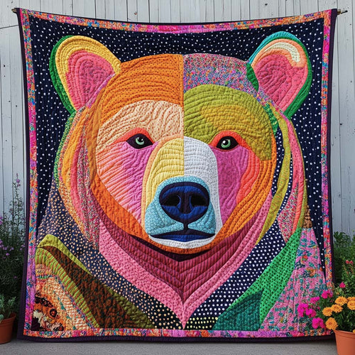 Lone Fur Spirit Quilted Blanket NCU0NT7507