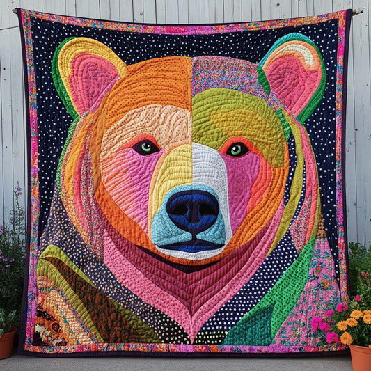 Lone Fur Spirit Quilted Blanket NCU0NT7507