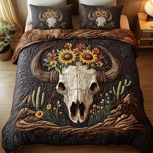 Lone Mesa 3-Piece Quilted Bedding Set NCU0VH1704