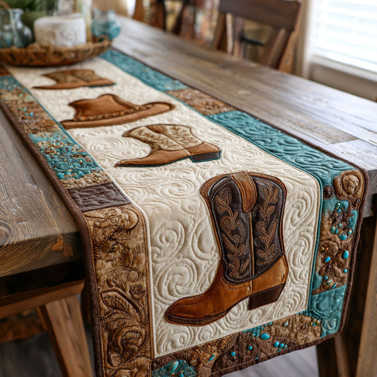 Lone Rider Quilted Table Runner NCU0TV1449