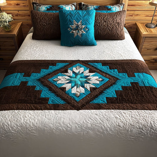 Lone Star Path Quilted Bed Runner NCU0PT8781