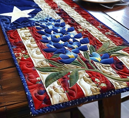 Lone Star Rising Quilted Table Runner NCU0DV4733