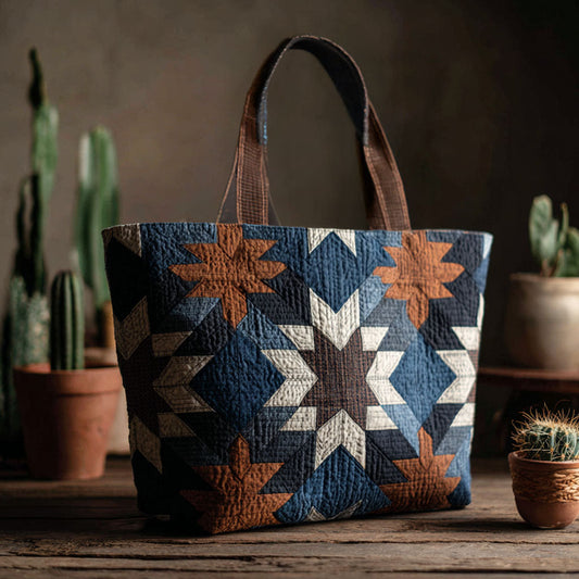 Lone Star Trails Quilted Tote Bag NCU0PT8757