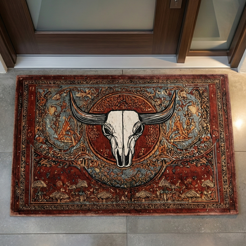 Longhorn Heritage Doormat NCU0XD2204