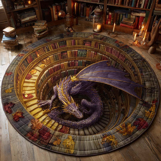 Lore Keeper Quilted Round Mat NCU0XD1004