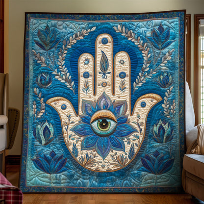 Lotus Enlightenment Quilted Blanket NCU0PT6685