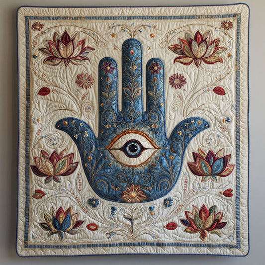 Lotus Peacekeeper Quilted Blanket NCU0PT6686