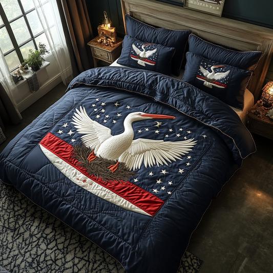 Louisiana Spirit 3-Piece Quilted Bedding Set NCU0DV4841