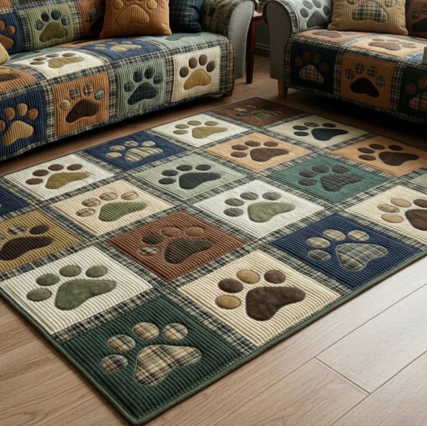 Love Paw Area Rug NCU0NT11193