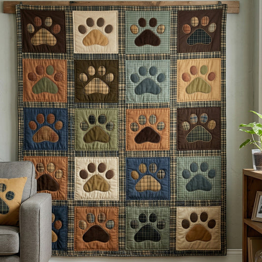 Love Paw Quited Blanket NCU0NT11193