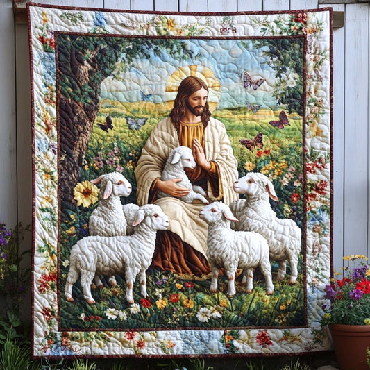 Love Like Jesus Quilted Blanket NCU0NT7774