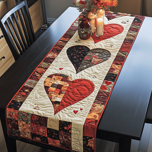 Love Nest Quilted Table Runner NCU0TH2531