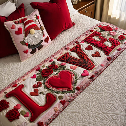 Love Season Bliss Quilted Bed Runner NCU0NT11661