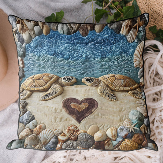 Love Under the Shell Quilted Pillow Case NCU0PT5222