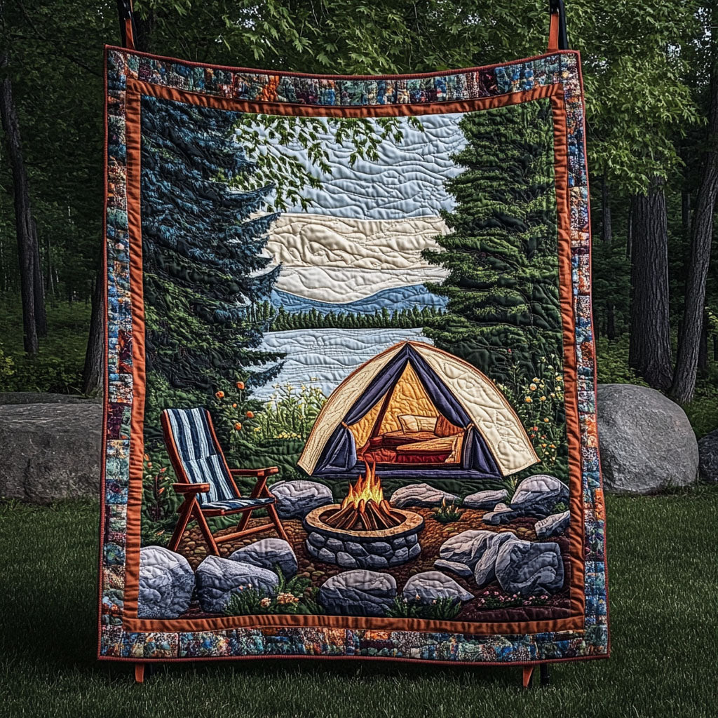 Love and Adventure Quilted Blanket NCU0PT4305