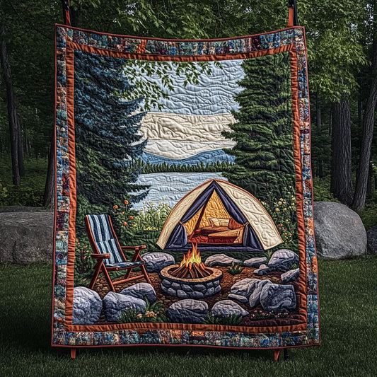 Love and Adventure Quilted Blanket NCU0PT4305