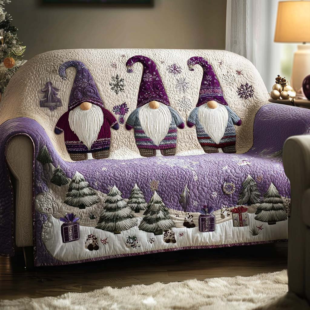 Love and Laughter Quilted Sofa Cover NCU0NT11057
