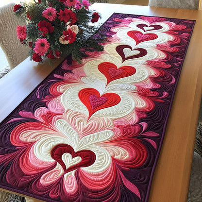 Love in Layers Quilted Table Runner NCU0PT2919