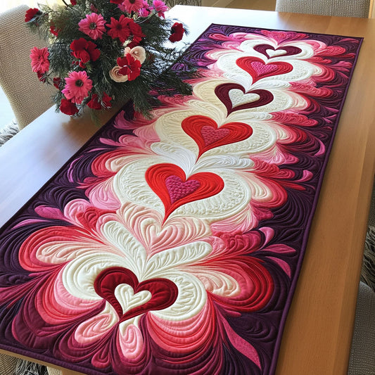 Love in Layers Quilted Table Runner NCU0PT2919