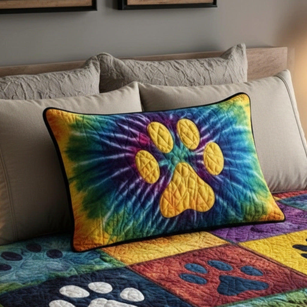 Loving Paws Quilted Bedding Pillow Case NCU0NT11863