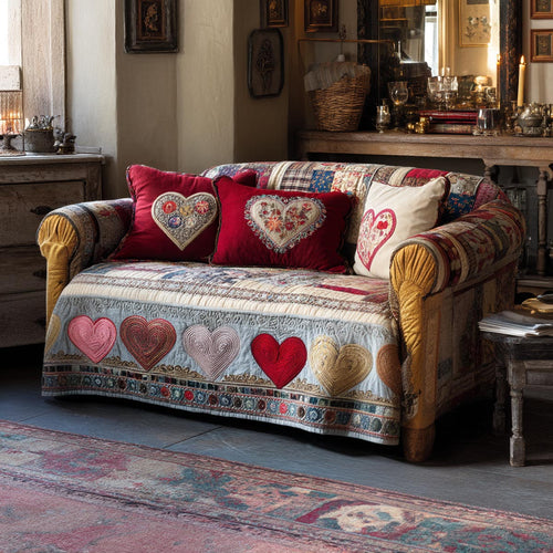 Loving Steps Quilted Sofa Cover NCU0DV9132