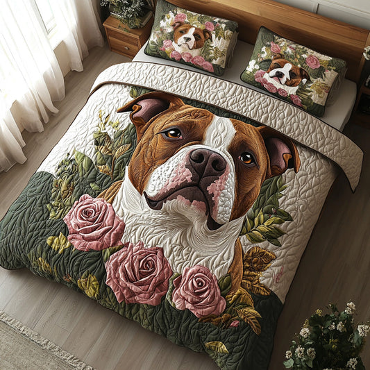 Loyal Spirit 3-Piece Quilted Bedding Set NCU0DV7442