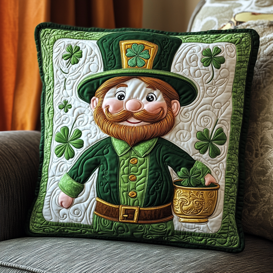 Lucky Charm Quilted Pillow Case NCU0VH2584