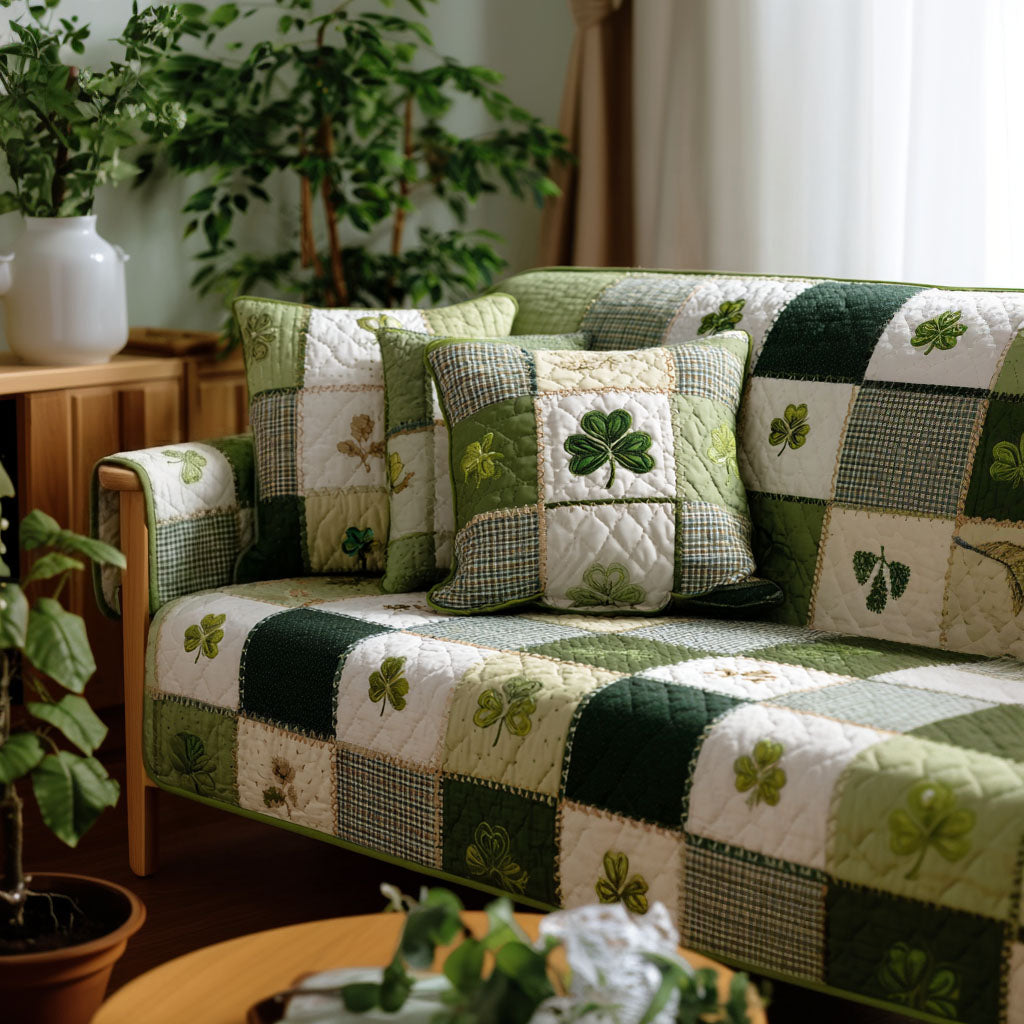 Lucky Home Quilted Sofa Cover NCU0NT12033