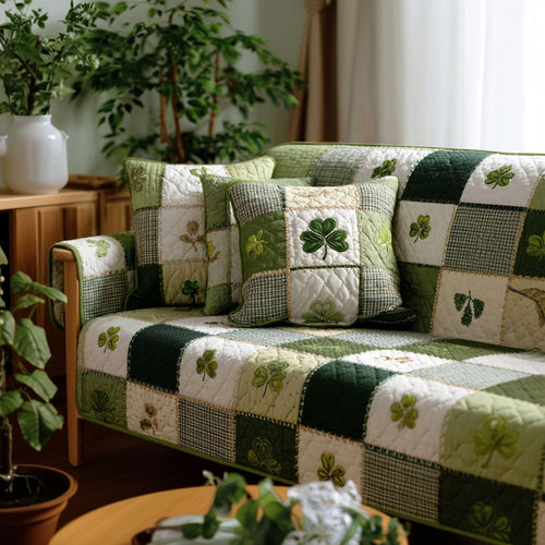 Lucky Home Quilted Sofa Cover NCU0NT12033