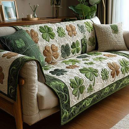 Lucky Meadow Quilted Sofa Cover NCU0PT11224