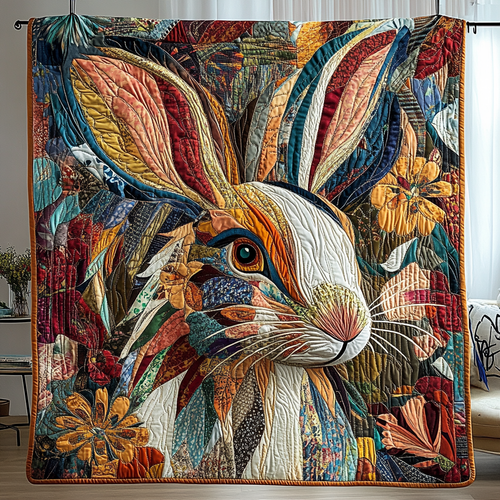 Lucky Rabbit Quilted Blanket NCU0DK9770
